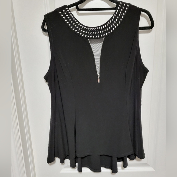 Beautiful Joseph Ribkoff Peplum Top - Picture 1 of 4